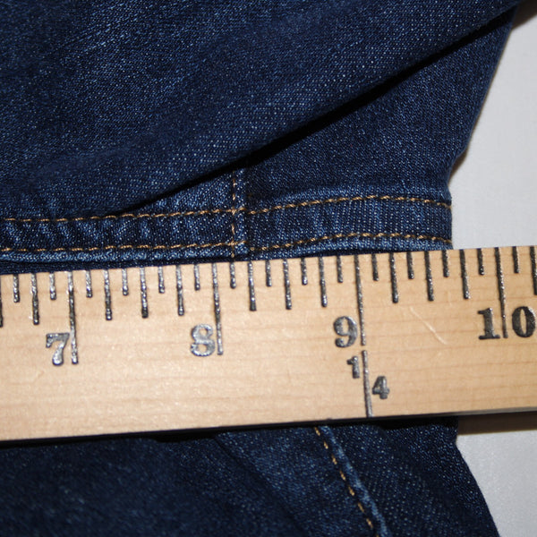 Gap NEW $70 Universal Jegging Sz 26r x 28 Blue Denim Distressed Cotton Jeans