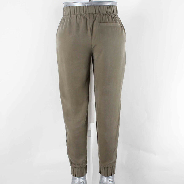 Philanthropy NEW $168 Sz S x 26 Olive Step Jogger 100% Lyocell Pant