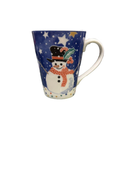 Noritake Epoch Christmas Snowman 4.5" Coffee Cup