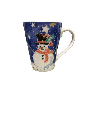 Noritake Epoch Christmas Snowman 4.5" Coffee Cup