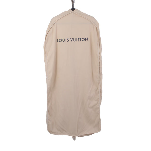 Louis Vuitton Garment Bag D61283 47.5 x 22.5 x 3 Beige Full Zip 100% Cotton