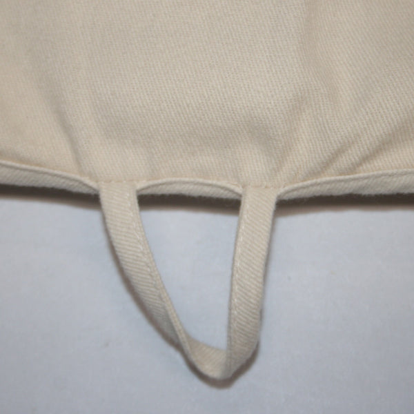 Louis Vuitton Garment Bag D61283 47.5 x 22.5 x 3 Beige Full Zip 100% Cotton