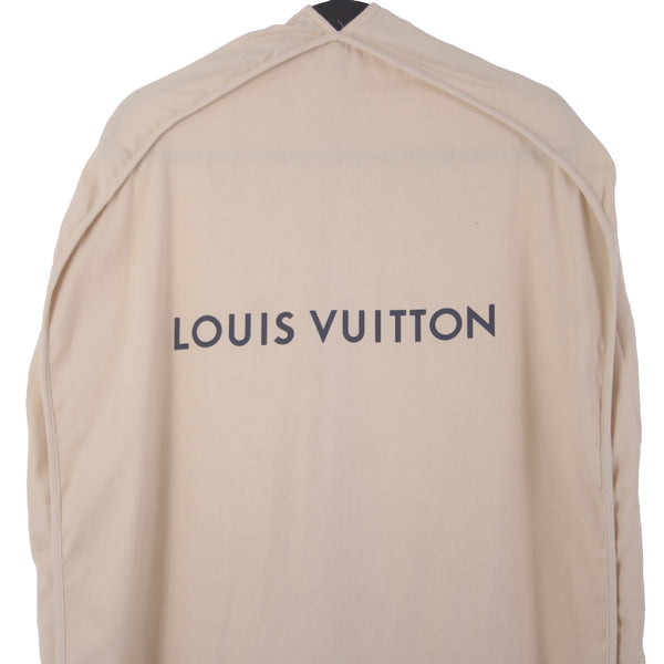 Louis Vuitton Garment Bag D61283 47.5 x 22.5 x 3 Beige Full Zip 100% Cotton
