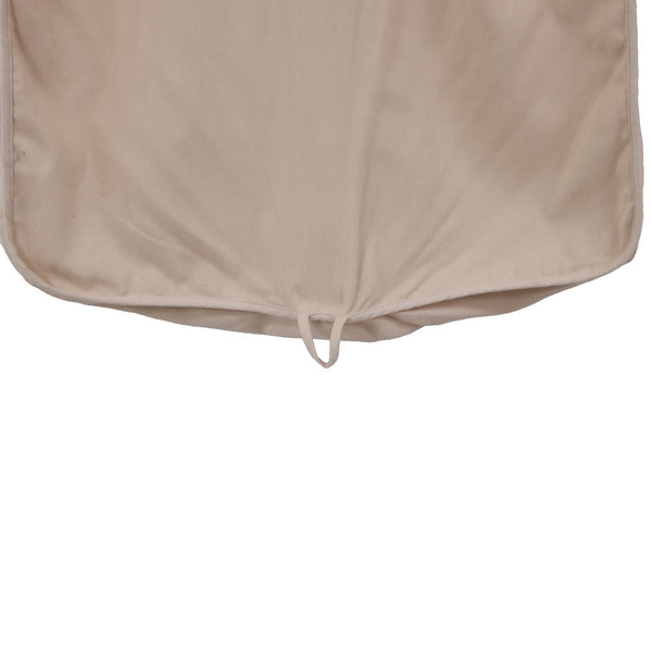 Louis Vuitton Garment Bag D61283 47.5 x 22.5 x 3 Beige Full Zip 100% Cotton