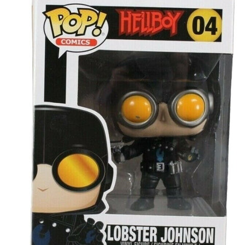 Funko POP Comics 2017 Hellboy #04 Lobster Johnson Vinyl Figure