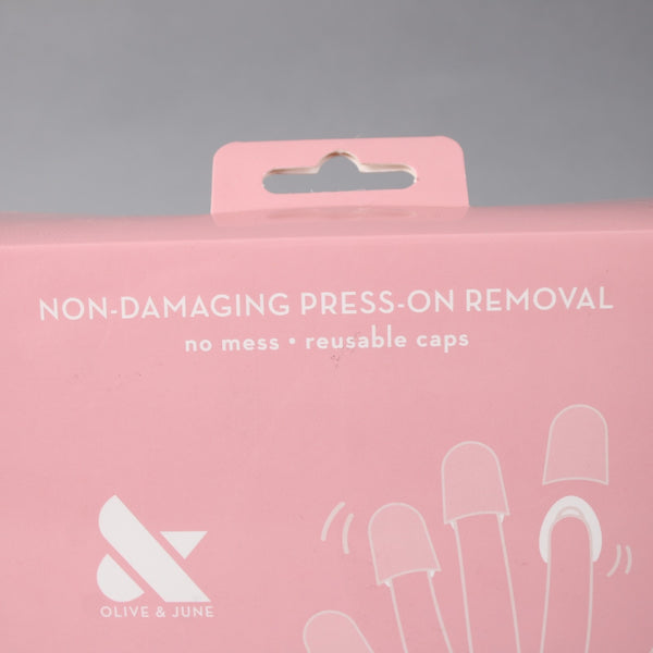 Bye Bye Press On Nails Removal System No Mess Reusable Caps Removal System