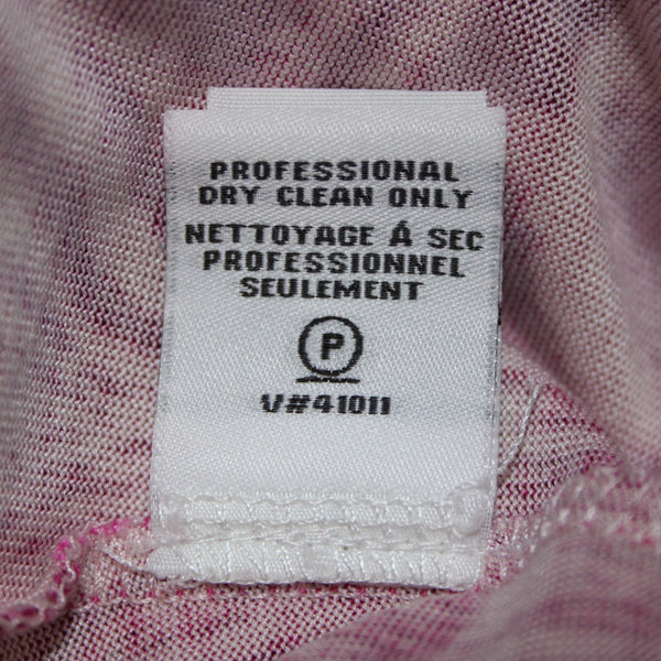 Diane Von Furstenberg Dress Sz 8 Pink Magenta Unlined 100% Wrap Dress