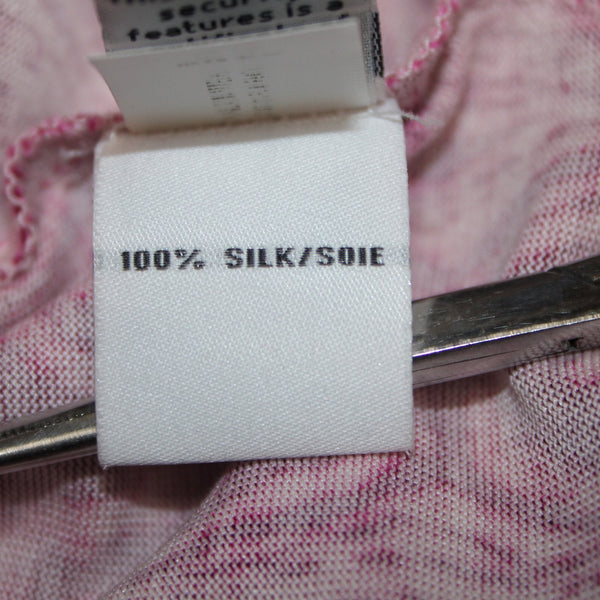 Diane Von Furstenberg Dress Sz 8 Pink Magenta Unlined 100% Wrap Dress