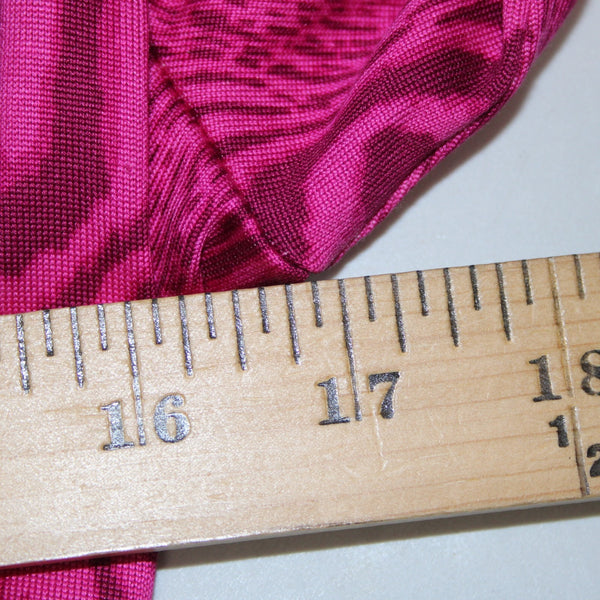 Diane Von Furstenberg Dress Sz 8 Pink Magenta Unlined 100% Wrap Dress