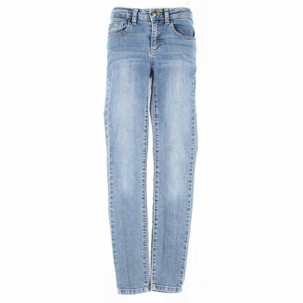 Joe's Jeans Sz 14 Faded Blue Denim Skinny Cotton Poly Spandex Girls Jeans