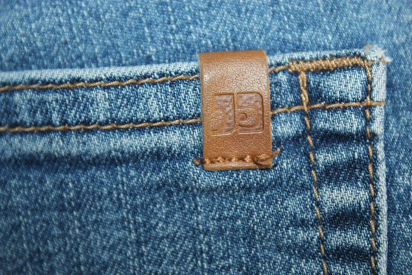 Joe's Jeans Sz 14 Faded Blue Denim Skinny Cotton Poly Spandex Girls Jeans