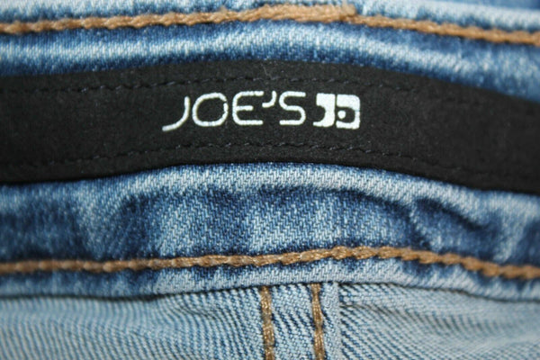Joe's Jeans Sz 14 Faded Blue Denim Skinny Cotton Poly Spandex Girls Jeans