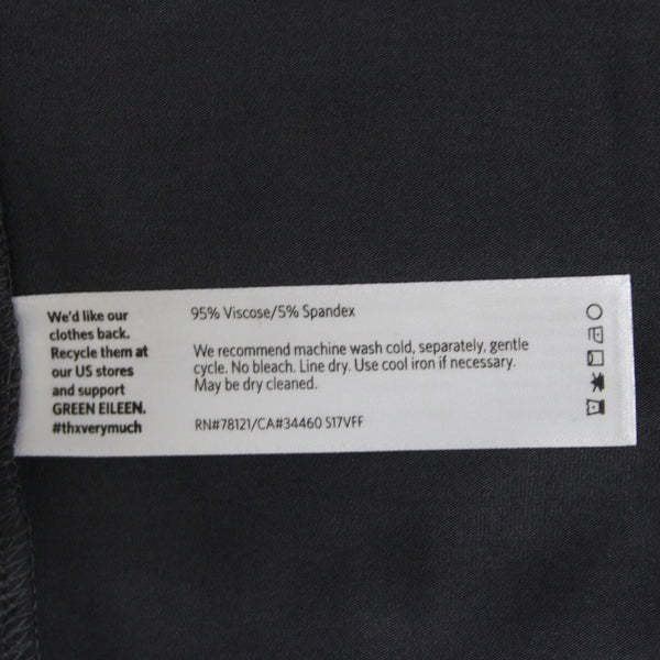 Eileen Fisher Top NEW $158 Sz XL Gray Hi Lo Tunic Viscose Spandex Top