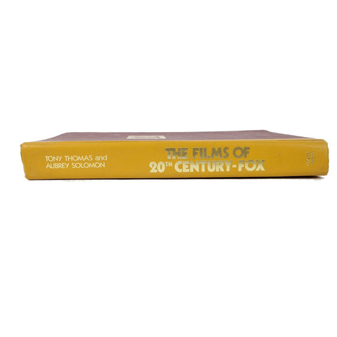 The Films Of 20th Century Fox By Tony Thomas And Aubrey Solomon Hardcover Book
