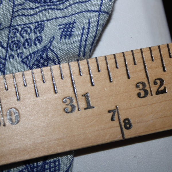 Cabi Sz One Size Blue Light Blue Beach Theme Asymm 100% Viscose Wrap Sweater