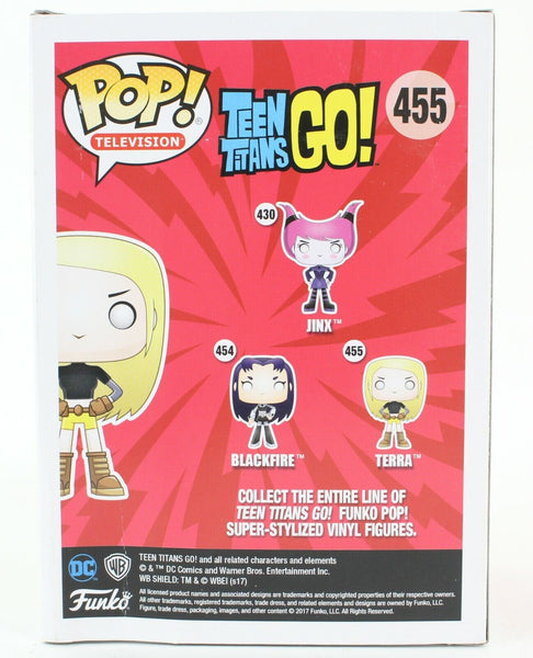 Funko POP Television Teen Titans Go 2017 Terra #455 Vinyl Collectible Figure