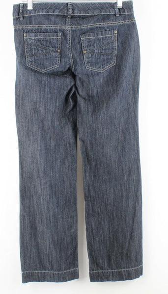 Tommy Hilfiger Denim Trouser Sz 2 x 31 Dark Blue Denim 100% Cotton Jeans
