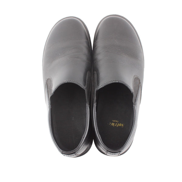 Dr Martens Shoes Ethan Sz 12 Black Slip On Leather Shoes