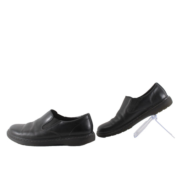 Dr Martens Shoes Ethan Sz 12 Black Slip On Leather Shoes