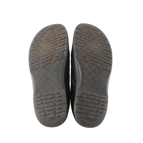Dr Martens Shoes Ethan Sz 12 Black Slip On Leather Shoes