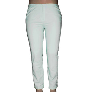 Worthington NEW $36 Sz 12 X 30 Mint Green Cropped Cotton Spandex Pant