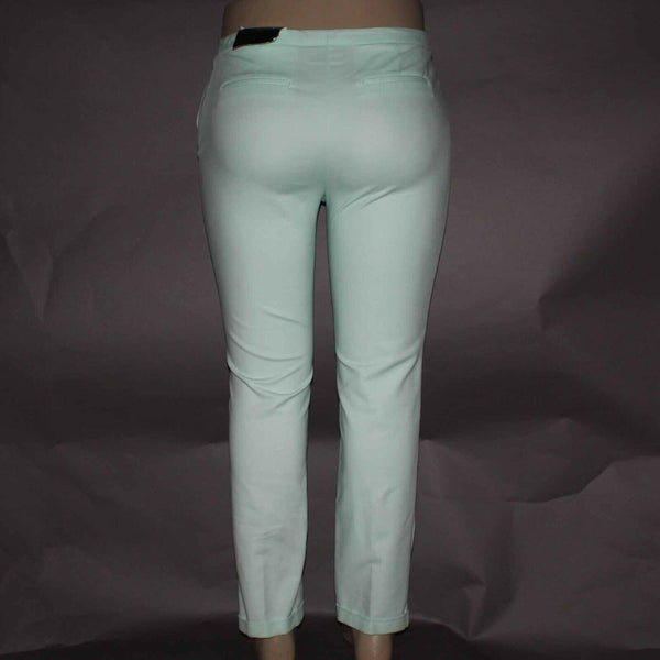 Worthington NEW $36 Sz 12 X 30 Mint Green Cropped Cotton Spandex Pant