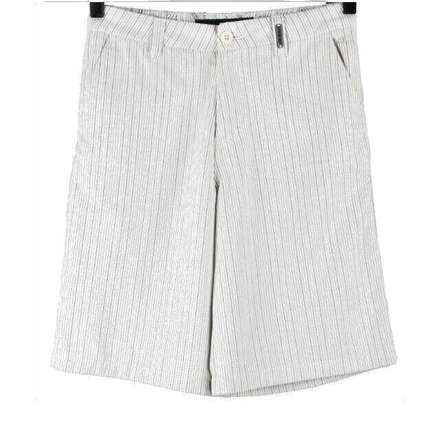 Oneill TYLER Sz 28 White Gray Black Pinstripe Poly Blend Shorts