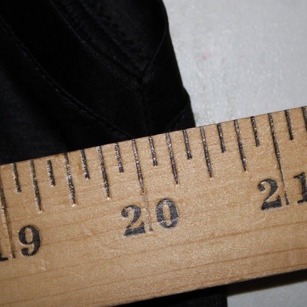 Helmut Lang Sz M Black Sleeveless Slit Back 100% Cotton Top
