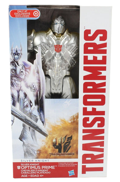 Transformers 2013 Silver Knight Optimus Prime 11" Action Collectible Figure