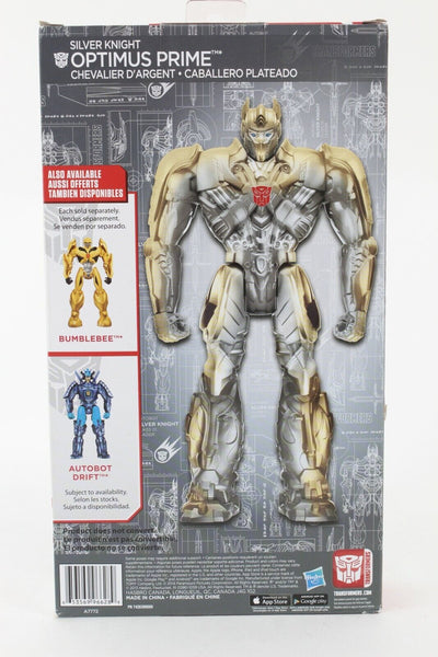 Transformers 2013 Silver Knight Optimus Prime 11" Action Collectible Figure