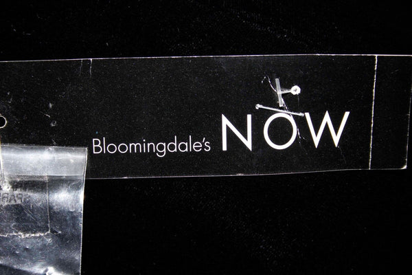 Bloomingdale's NOW NEW $248 Sz 6 Black Rayon Silk Velvet Sequin Beaded Lux Skirt