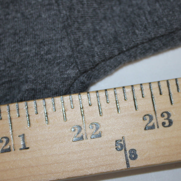 Etienne Marcel Top Sz M Gray Red Zipper Detail Crop Hi Lo 100% Cotton Top