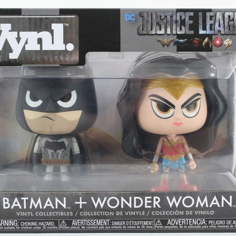 Funko Vynl DC Justice League Batman + Wonder Woman Collectible