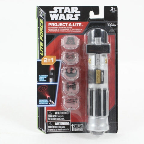Tech 4 Kids Star Wars Project A Lite Ultra Image Projector 2 In 1 Collectible