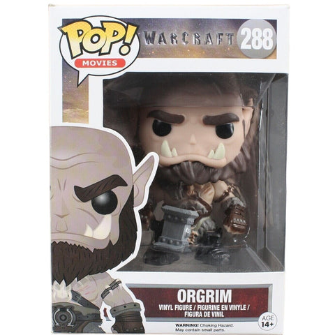 Funko POP Movies NEW War Craft #288 Orgrim Collectible Vinyl Figure