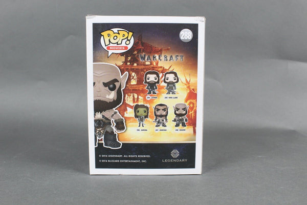 Funko POP Movies NEW War Craft #288 Orgrim Collectible Vinyl Figure