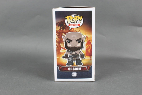 Funko POP Movies NEW War Craft #288 Orgrim Collectible Vinyl Figure