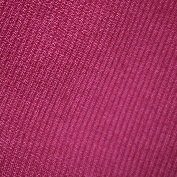 Michael Stars Dress Sz M Burgundy Red Ruching Round Neck Cotton Modal Dress