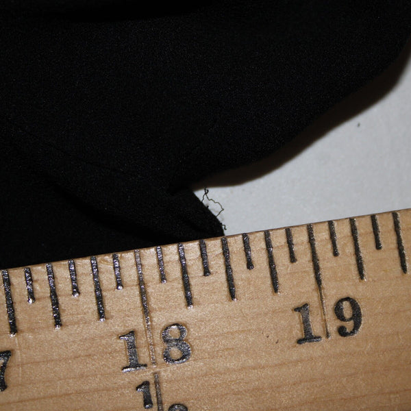 Eileen Fisher NEW Sz XS Black Sequin Shoulder 3/4 Sleeve Unlined Sheer Dress