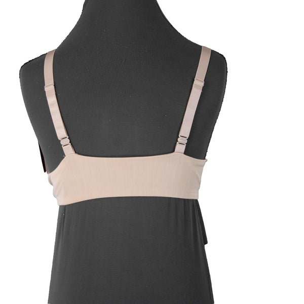 Vanity Fair Bra NEW $44 Sz 40B Beige Oth Brown Front Close Lightly Padded Wired