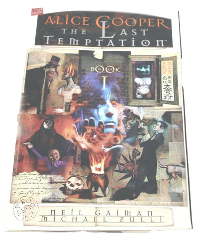Marvel Music 1994 Alice Copper The Last Temptation Book One Comic Book