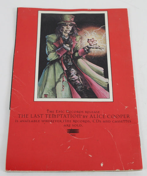 Marvel Music 1994 Alice Copper The Last Temptation Book One Comic Book
