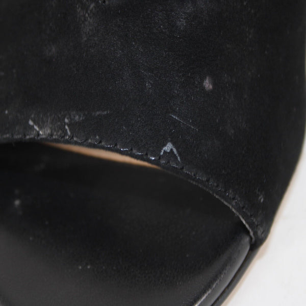 White House Black Market NEW $100 Grace Sz 5.5 M Black White Reptile 3.5" Heels