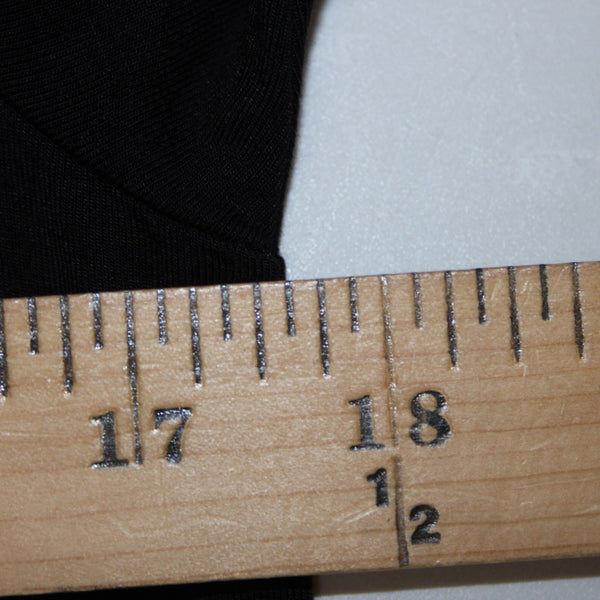 Lime N Chili Dress NEW $30 Sz L Black Criss Cross V Neck Rayon Spandex Dress