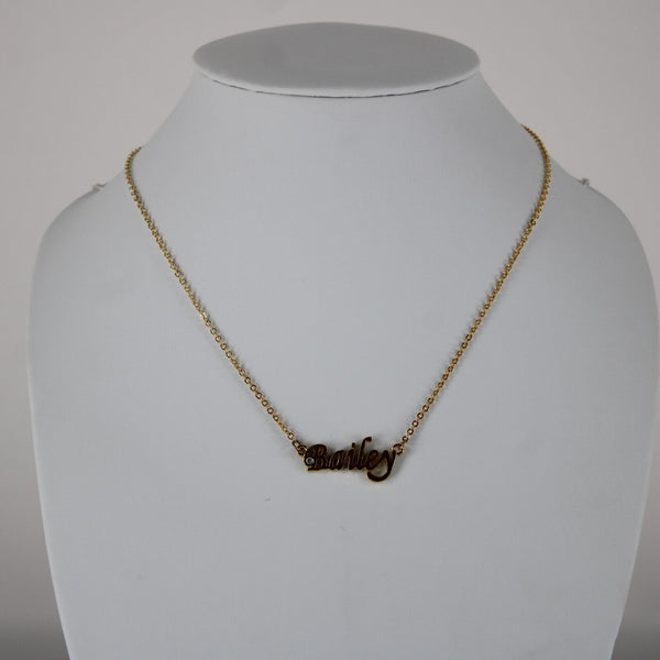 BAILEY NEW Goldtone Rhinestone Accent 14.5" w 4.5" Multi Ring Ext Necklace