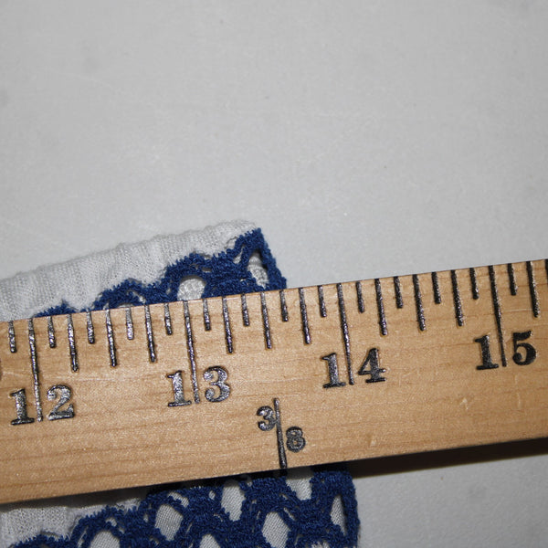 Vitamin A Sz S/6 White Navy Blue Striped Lined Pull Over 100% Viscose Dress