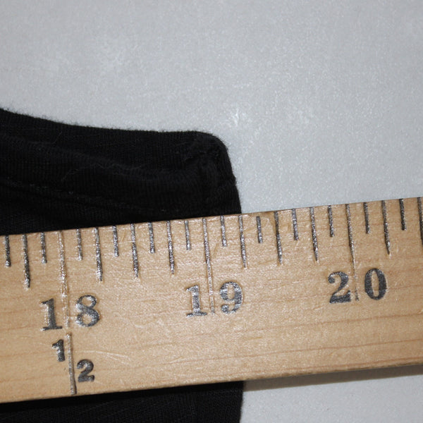 Harley Davidson Top Sz XL Black Teal Logo Sleeveless 100% Cotton Tank Top