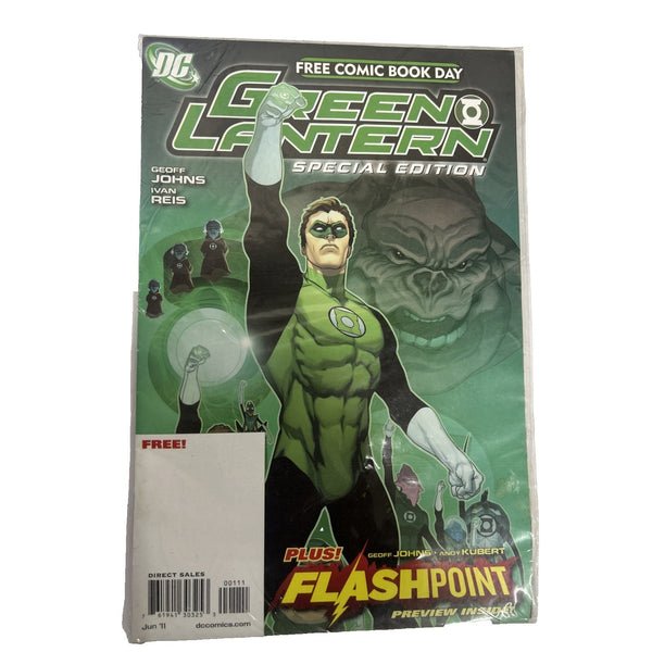 2011 DC Comics Green Lantern Special Edition Free Comic Book Day Edition