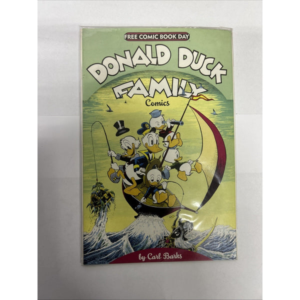 Carl Barks Comic Book Donald Duck Family Free Comic Book Day Comic Book