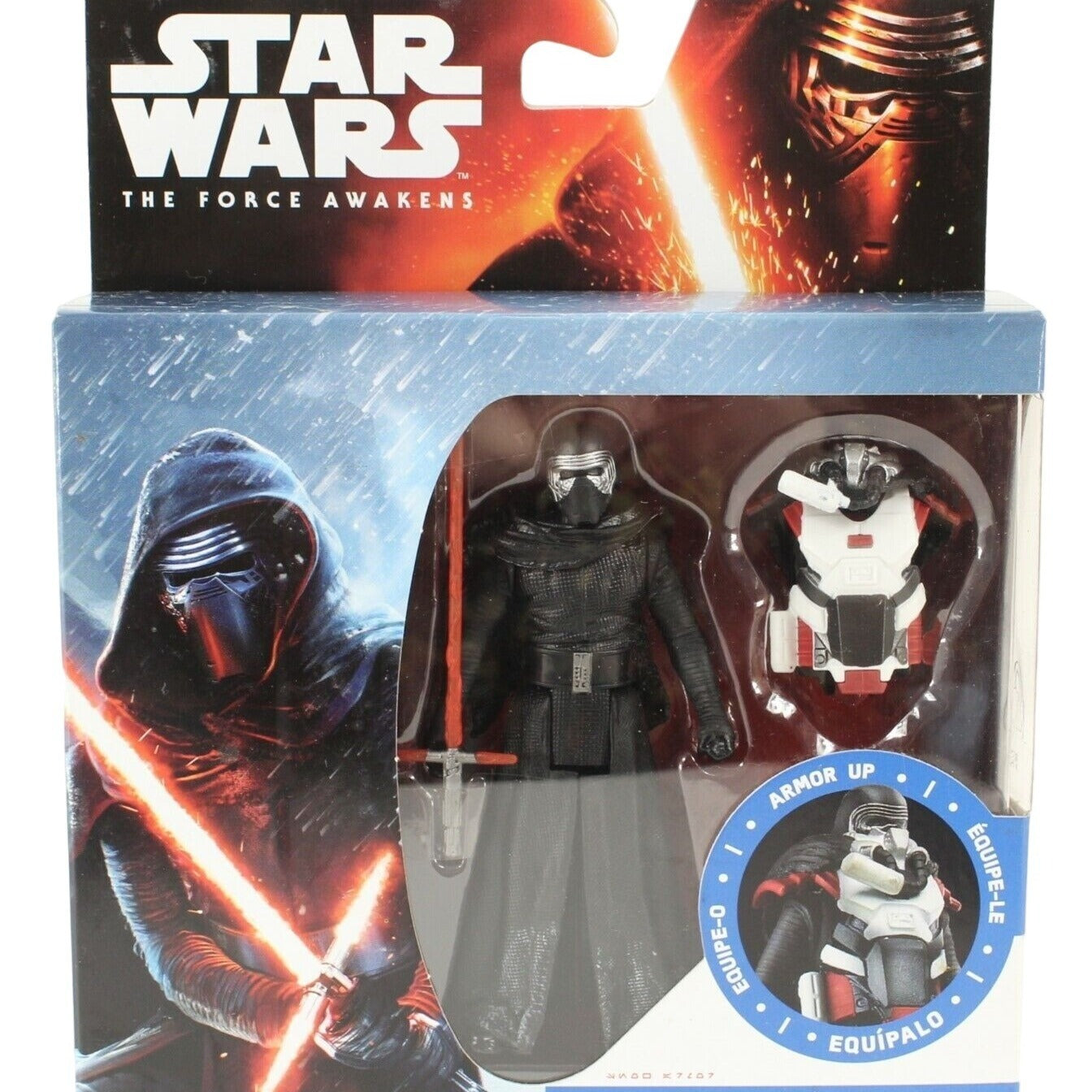 Hasbro Star Wars 2015 Kylo Ren Armor Up Collectible Action Figure